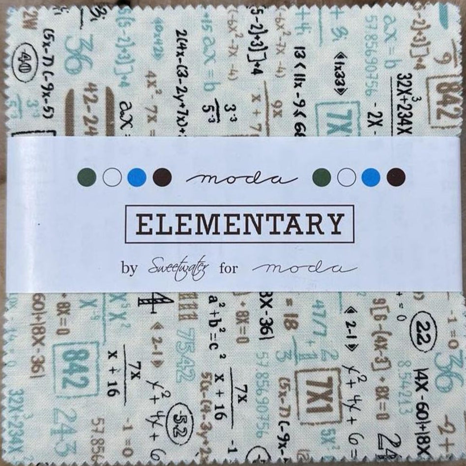 Moda Elementary Charm Pack by Sweetwater