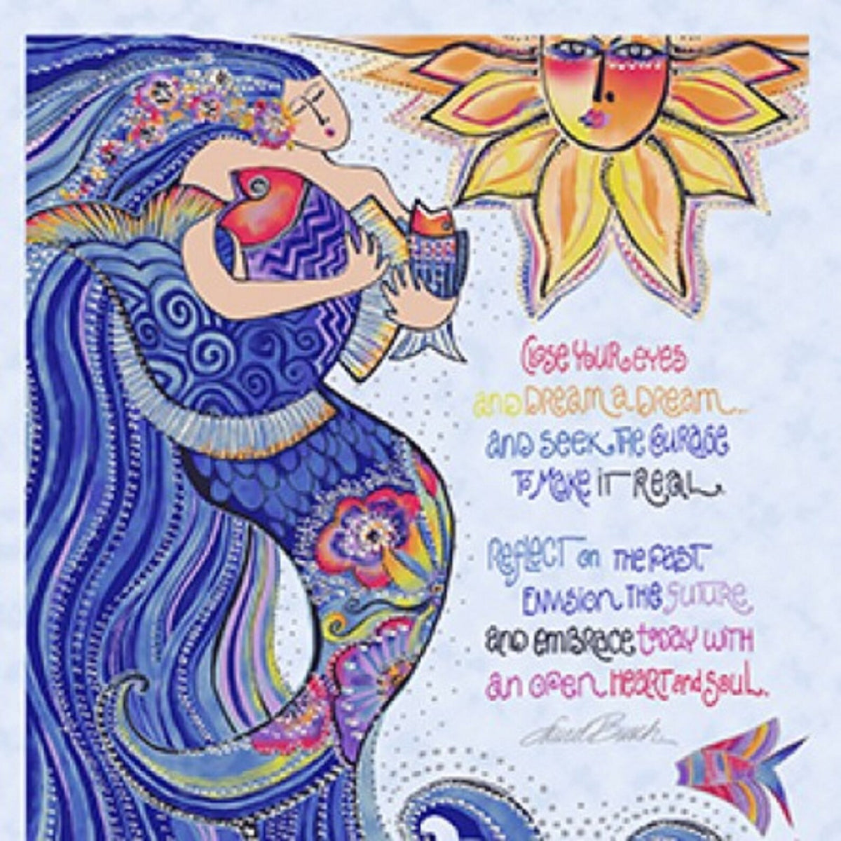 Clothworks Sea Goddess Panel