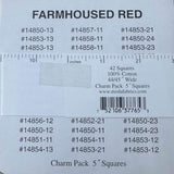 Moda Farmhouse Charm Pack