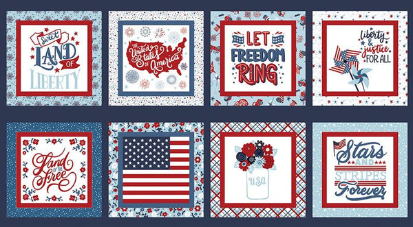 Riley Blake Stars and Stripes Forever Panel