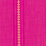 Benartex Dobby Zipper Stripe Fuchsia - 1/2 Yard