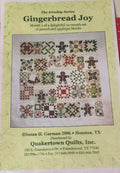 The Kinship Series Gingerbread Joy BOM