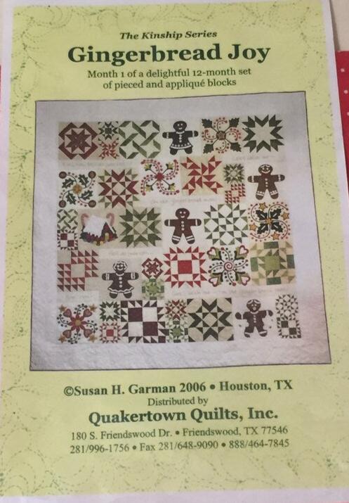 The Kinship Series Gingerbread Joy BOM