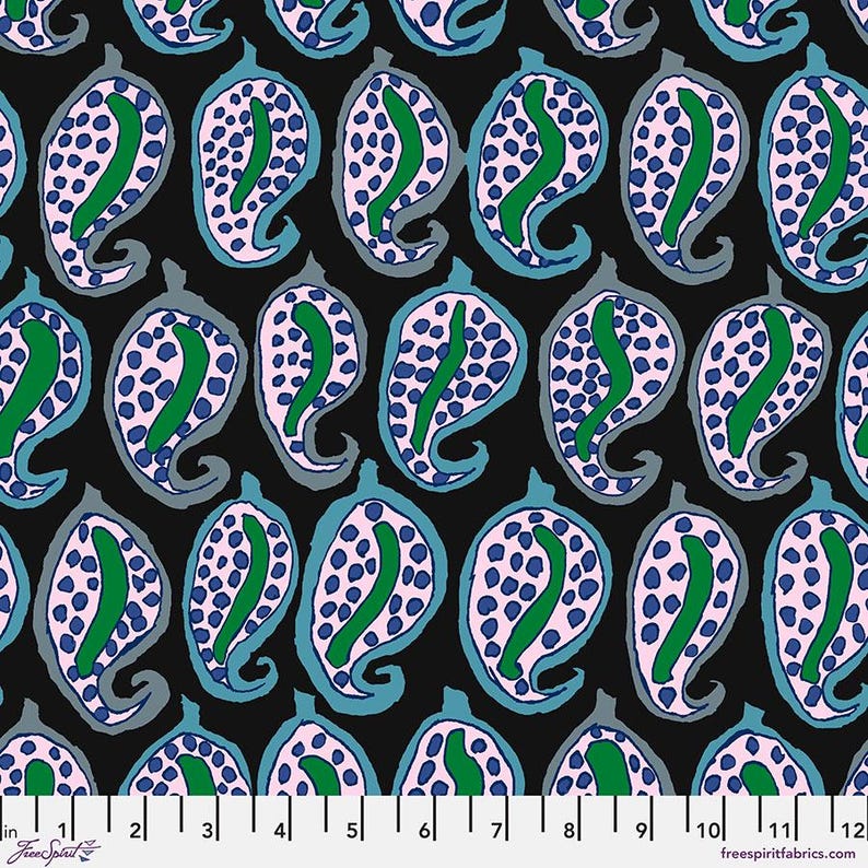 Kaffe Fassett Pasha Paisley BM96 Black