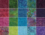 Island Batiks Bursting Blooms 10" Squares