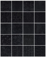 Island Batik Black Beauty 5" Squares - 42 Pieces