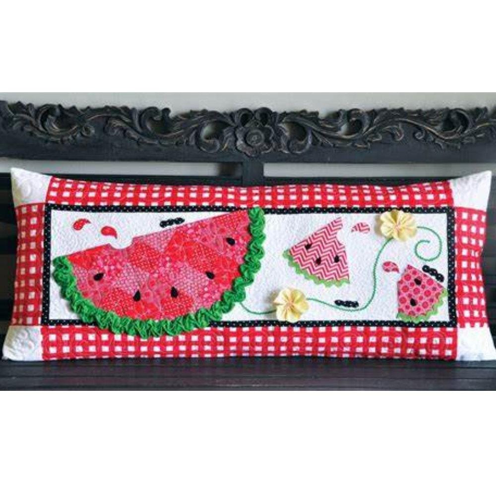 Kimberbell "Slice of Summer" Watermelon Bench Pillow