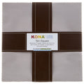 Kona Cotton Solids - Ash Ten-Square