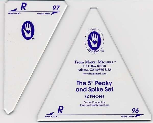 Marti Michell Set R 5" (12.7 cm) Peaky and Spike Set
