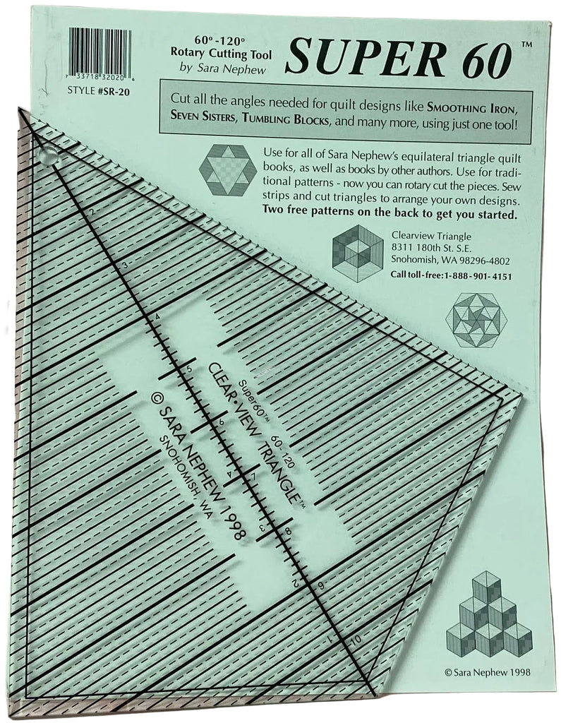 Super 60 Rotary Cutting Ruler – Quilters Consignment