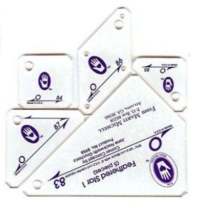 Marti Michell 27 5/8" (70.2) Feathered Star Set