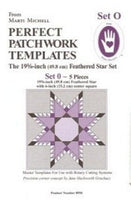 Marti Michell 27 5/8" (70.2) Feathered Star Set