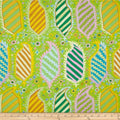 Kaffe Collective Striped Heraldic PWGP 153 - Green