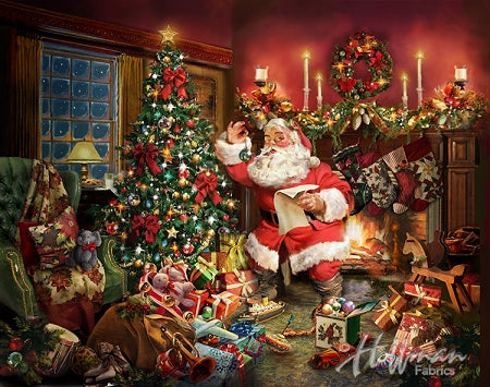 Hoffman Ol' St. Nick #Q4454 Panel