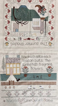RJR Needlework Sampler Panel