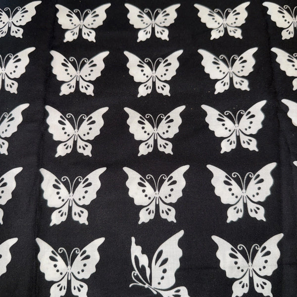 Moda Half Moon Butterfly Black  #32359