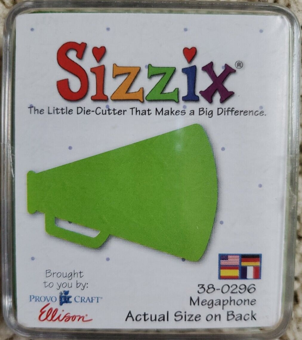Sizzix 38-0296 Megaphone Die
