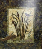 Pattern 'A Season in Time' by McKenna Ryan on a textured white background.