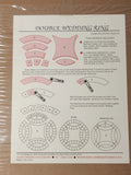 Quick Strip Double Wedding Ring Quilting Templates
