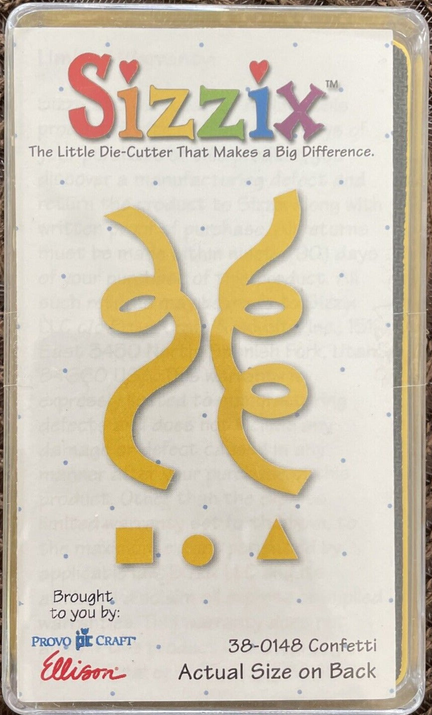 Sizzix 38-0148 Confetti Die