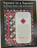 Square in a Square Technique Ruler