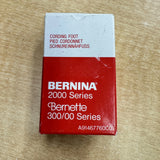 Bernina 2000/Bernette 300/00 Series Cording Foot