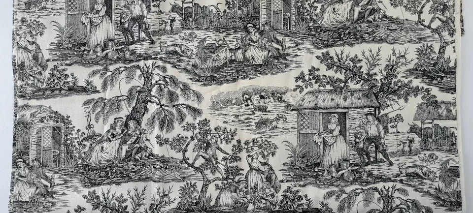 A Season of Toiles from the Allentown Art Museum - 1/2 yard