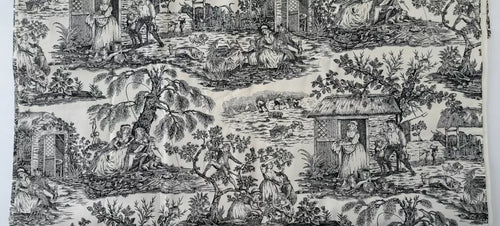 A Season of Toiles from the Allentown Art Museum - 1/2 yard