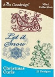 Anita Goodesign Christmas Curls