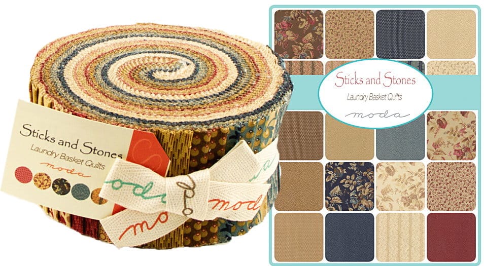 Moda Sticks and Stones Jelly Roll