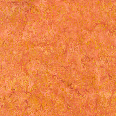 Sunset Plumes Batiks Tiles Cinnamon 112023270