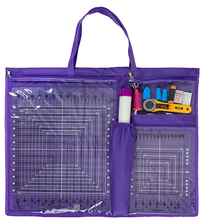 Purple ToteOlogy by Gypsy Quilter