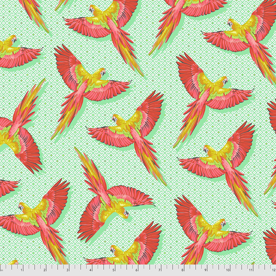 Tula Pink Daydreamer Macaw ya Later- 1/2 Yard