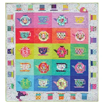 Tula Pink Mad Hatter's Tea Party Quilt Kit