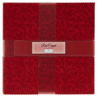 Wilmington Red Carpet 10" Squares