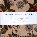 Moda Wintergreen Mini Charm Pack