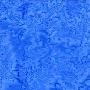 Batik Textiles #B 3506 Blue - 1/2 Yard