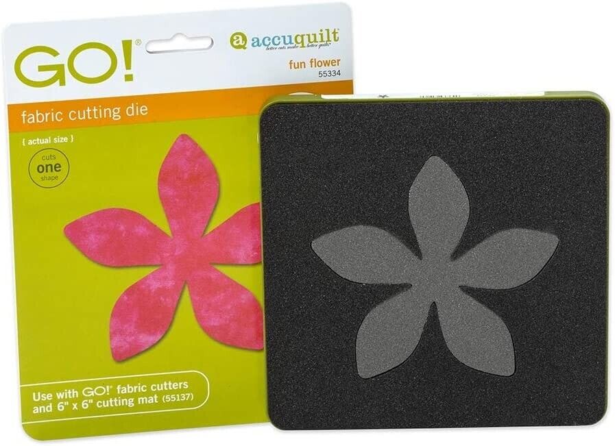 AccuQuilt #55334 Fun Flower