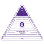 Marti Michell 60 Degree Triangle Ruler 3" - 9"