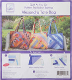 Quilt As You Go - Alexandra Tote Bag