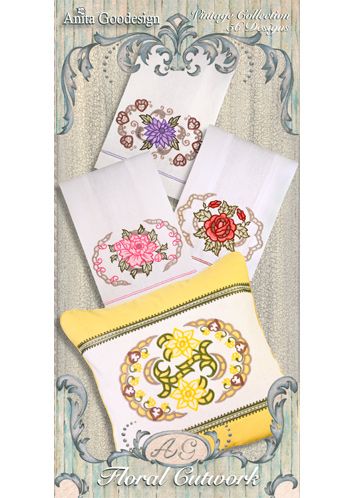 Anita Goodesign Floral Cutwork