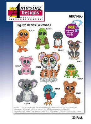 Amazing Designs Big Eye Babies Collecction I