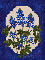 Bluebonnets Pre-cut Pre-fused Applique Kit