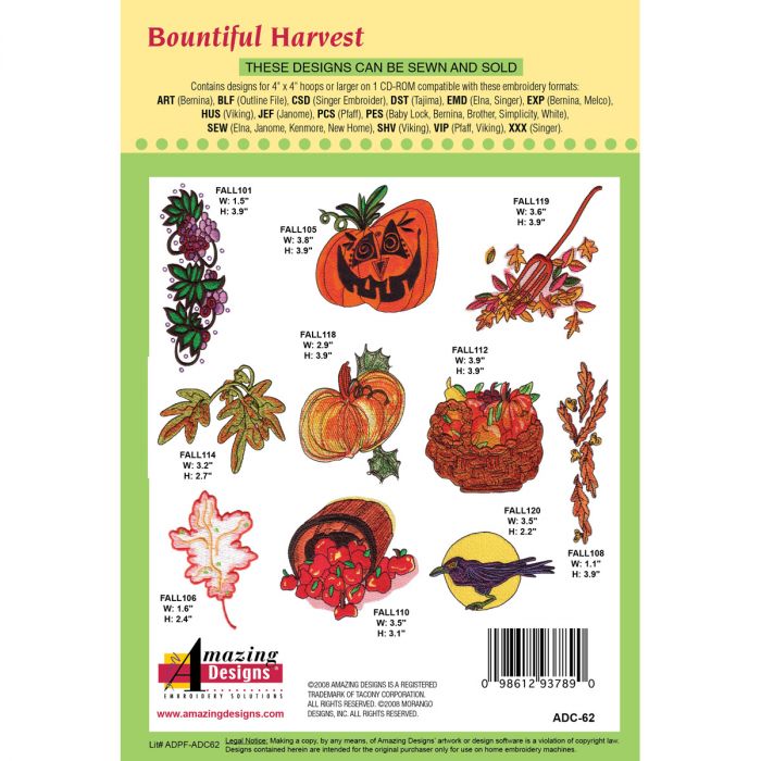 Amazing Designs Bountiful Harvest