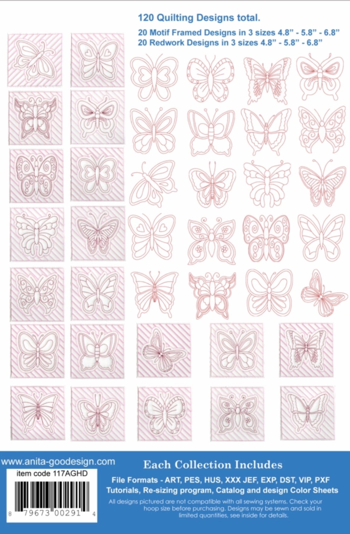 Anita Goodesign Butterfly Quilt