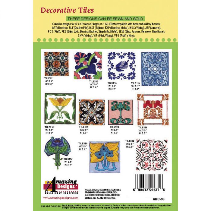 Amazing Designs Decorative Tiles