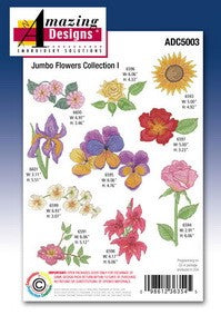 Amazing Designs Jumbo Flowers Collections I