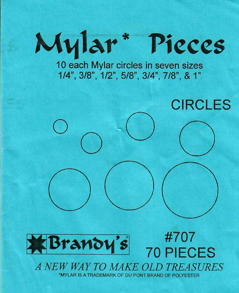 Brandy's Mylar Pieces #707 - Circles