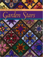 Paper Pieced Stained Glass Garden Stars