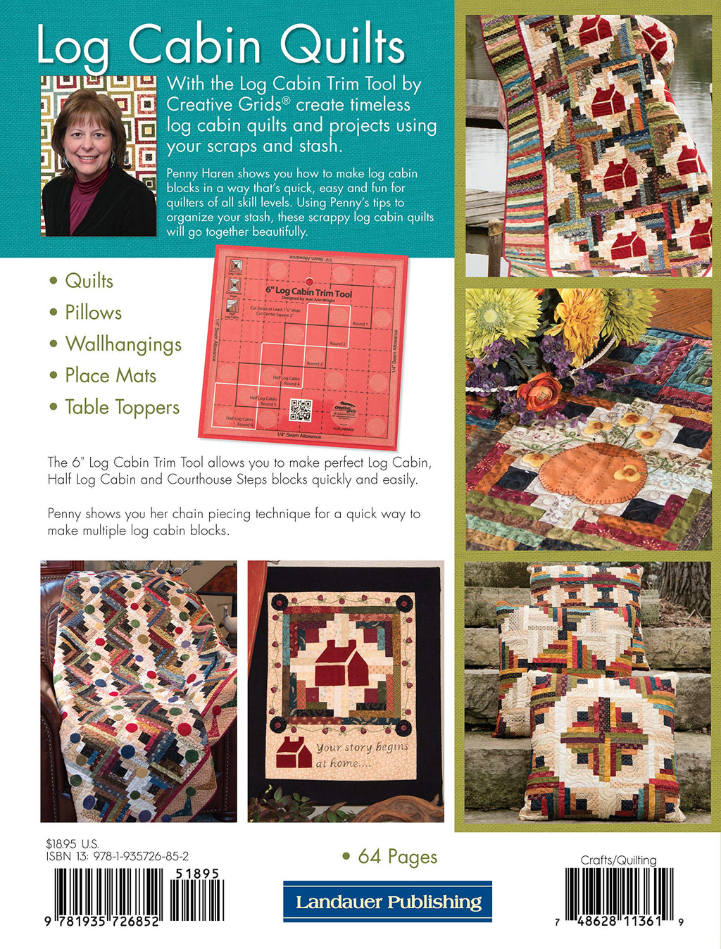 Scrap Your Stash Log Cabin Quilts